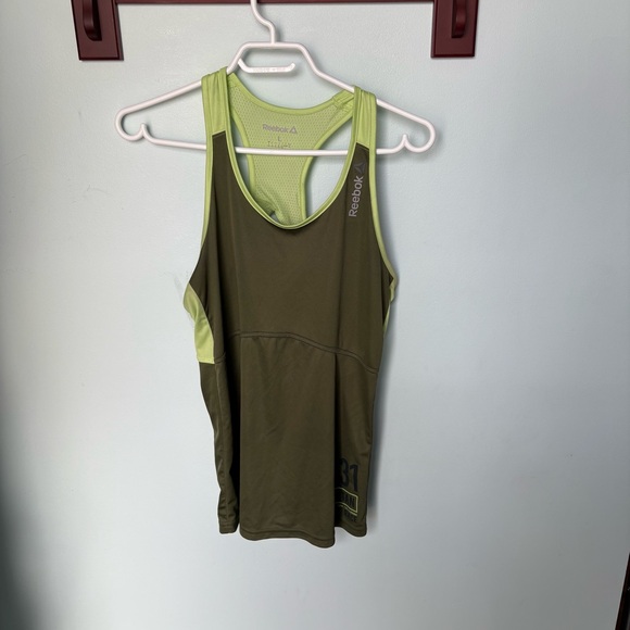 Green Reebok Tanktop - Picture 1 of 3